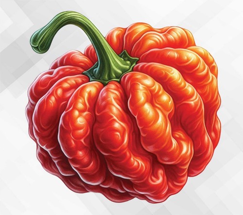 Rot habanero wand - rot,